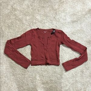 Out from under go for gold seamless pointelle top